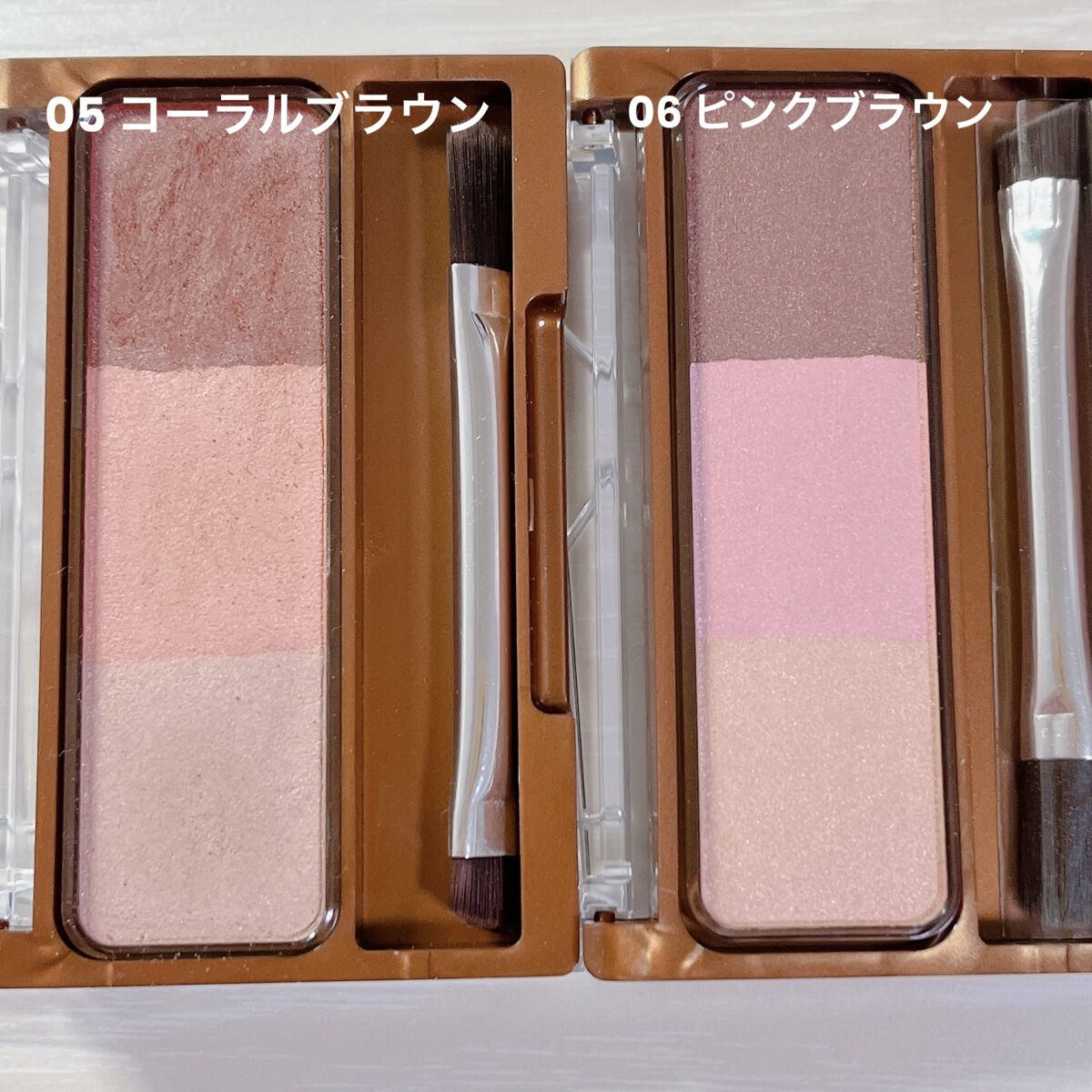 ノーズ＆アイブロウパウダー/CEZANNE/パウダーアイブロウを使ったクチコミ（2枚目）