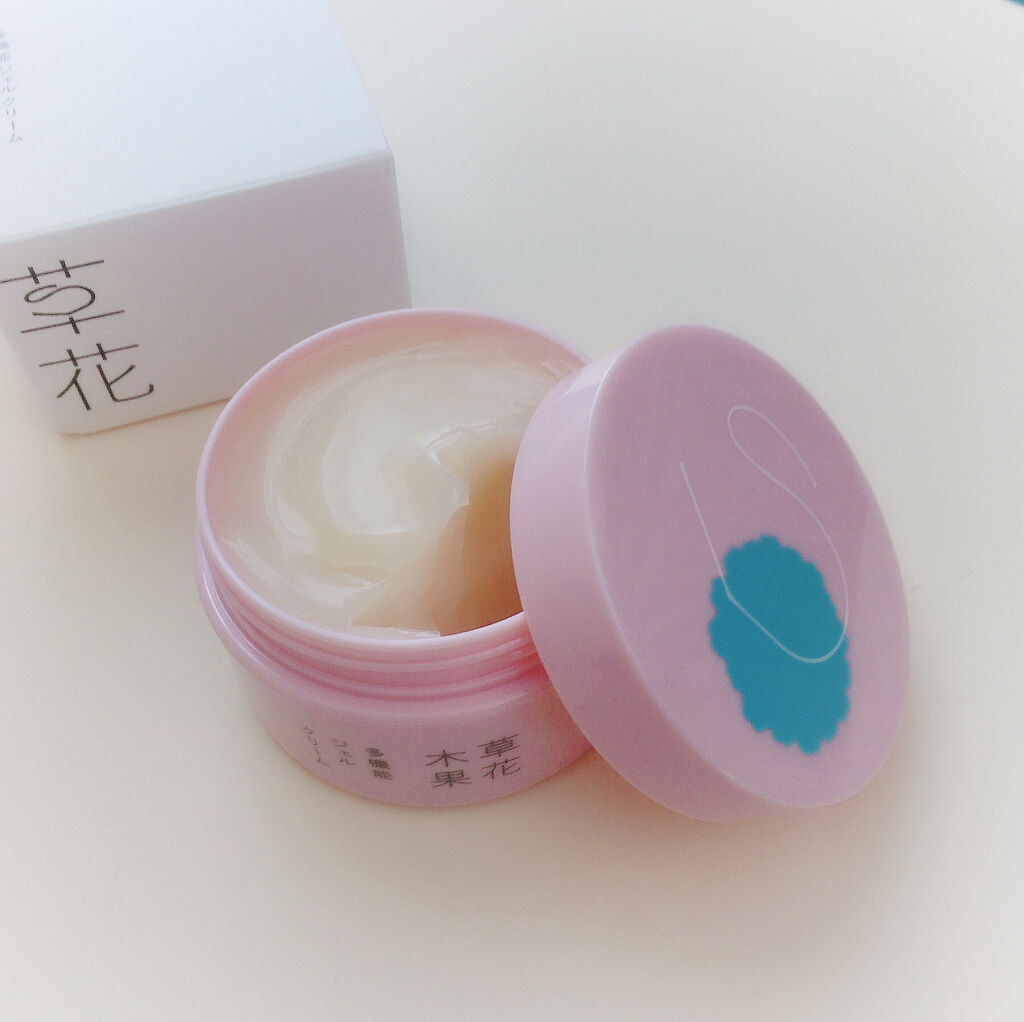 草花木果 多機能ジェルクリーム/草花木果/オールインワン化粧品を使ったクチコミ（2枚目）