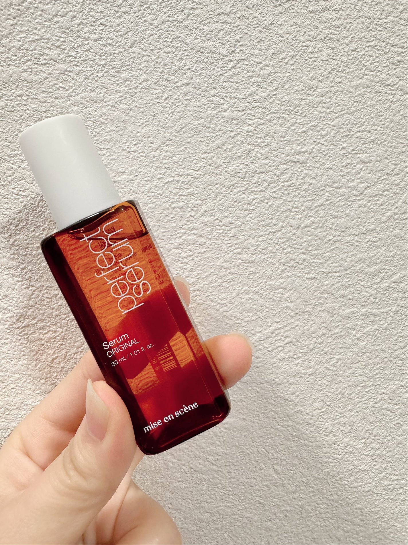 パーフェクトセラム オリジナルセラム/miseenscene/アウトバストリートメントを使ったクチコミ(3枚目)