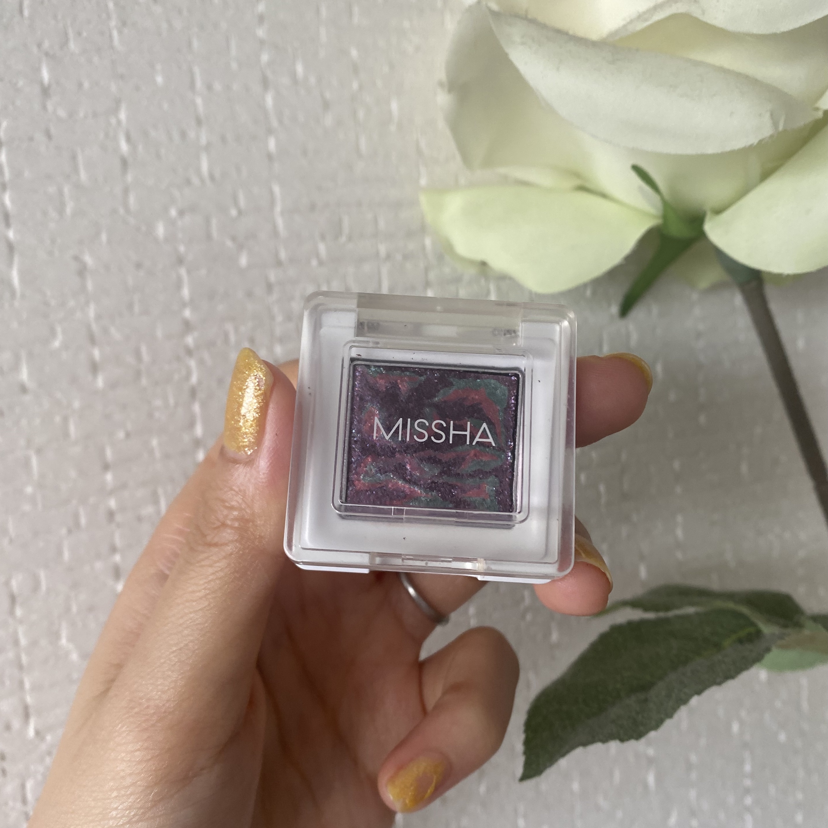 グリッタープリズム シャドウ マーブル/MISSHA/単色アイシャドウを使ったクチコミ（1枚目）
