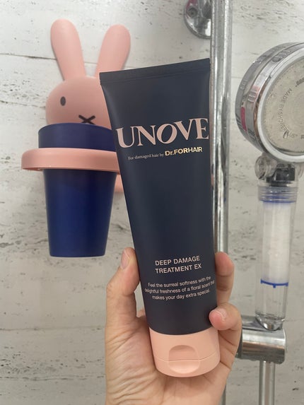 ディープダメージトリートメントEX/UNOVE/洗い流すヘアトリートメントを使ったクチコミ(1枚目)