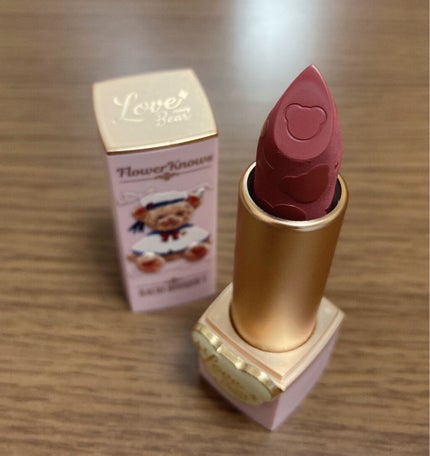 Love Bear マットリップスティック ミルクティーベア/FlowerKnows/口紅の画像