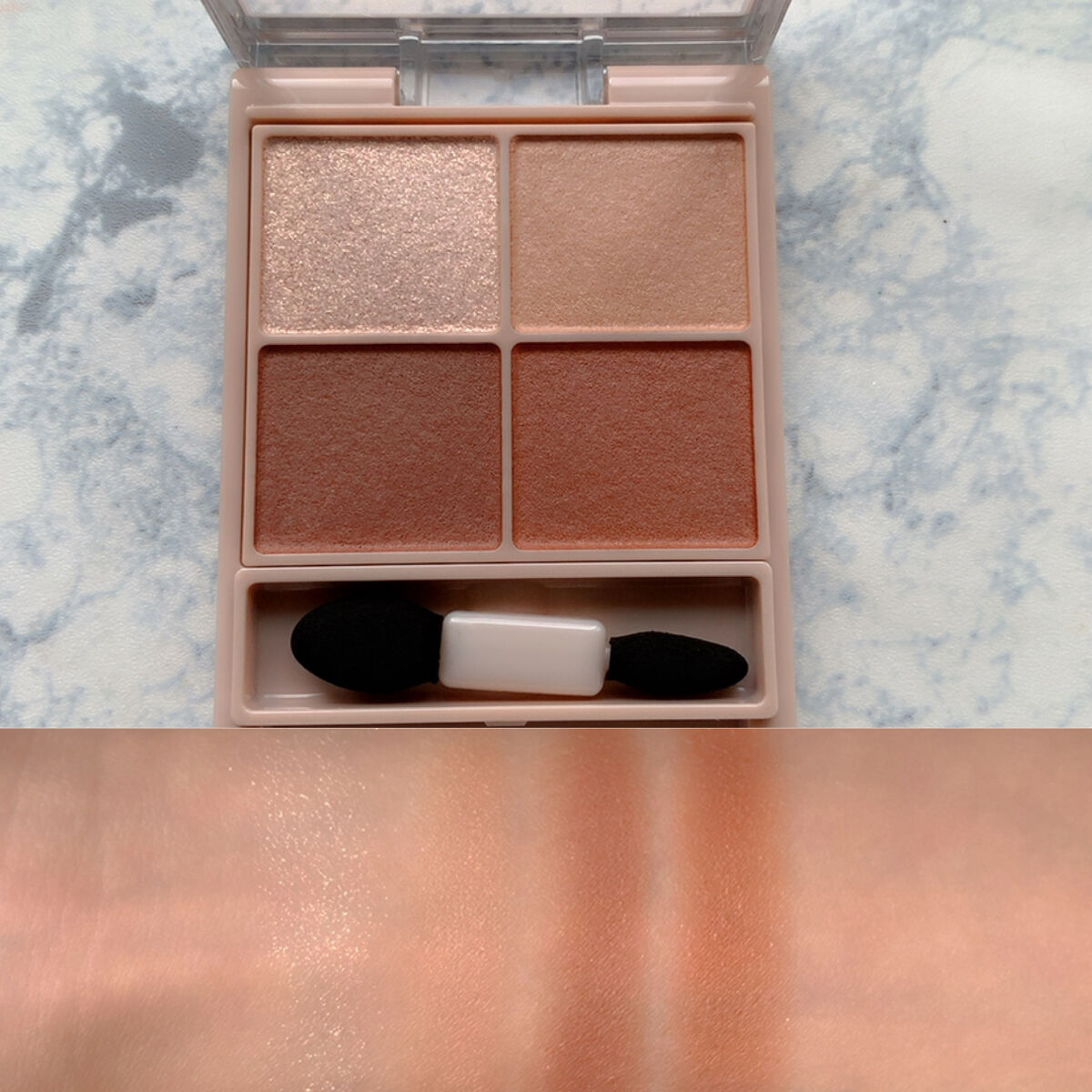 シルキースフレアイズ（マットタイプ）/キャンメイク/アイシャドウパレットを使ったクチコミ（3枚目）