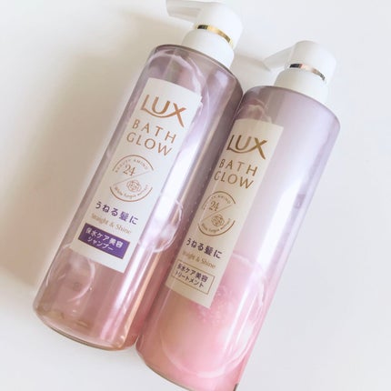 バスグロウ ストレート&シャイン シャンプー/トリートメント/LUX/市販シャンプーを使ったクチコミ(1枚目)
