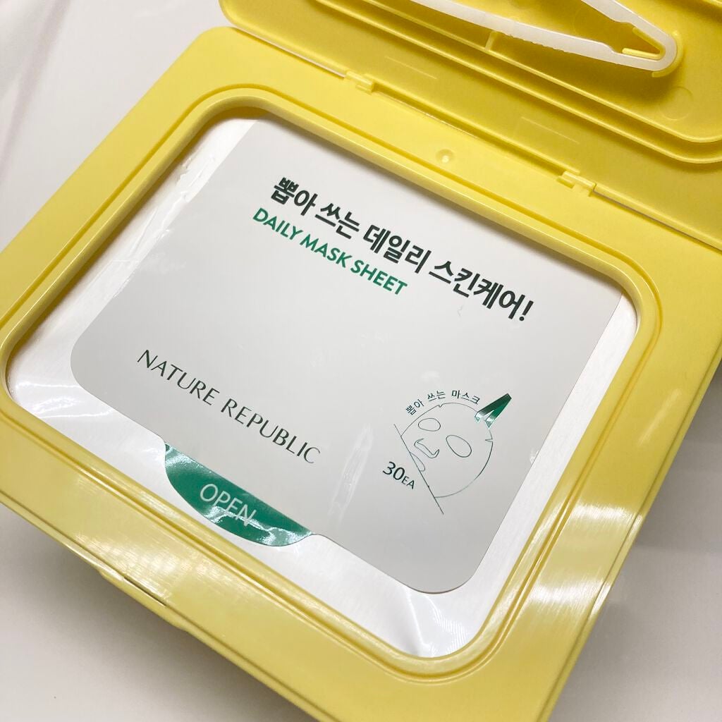 ビタペアCデイリーシートマスク/ネイチャーリパブリック/シートマスク・パックを使ったクチコミ(2枚目)