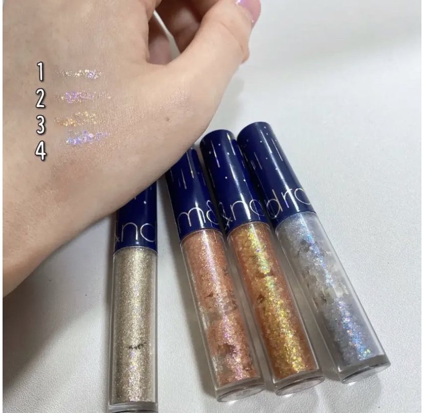 リキッド グリッター シャドウ/rom&nd/グリッターを使ったクチコミ（3枚目）