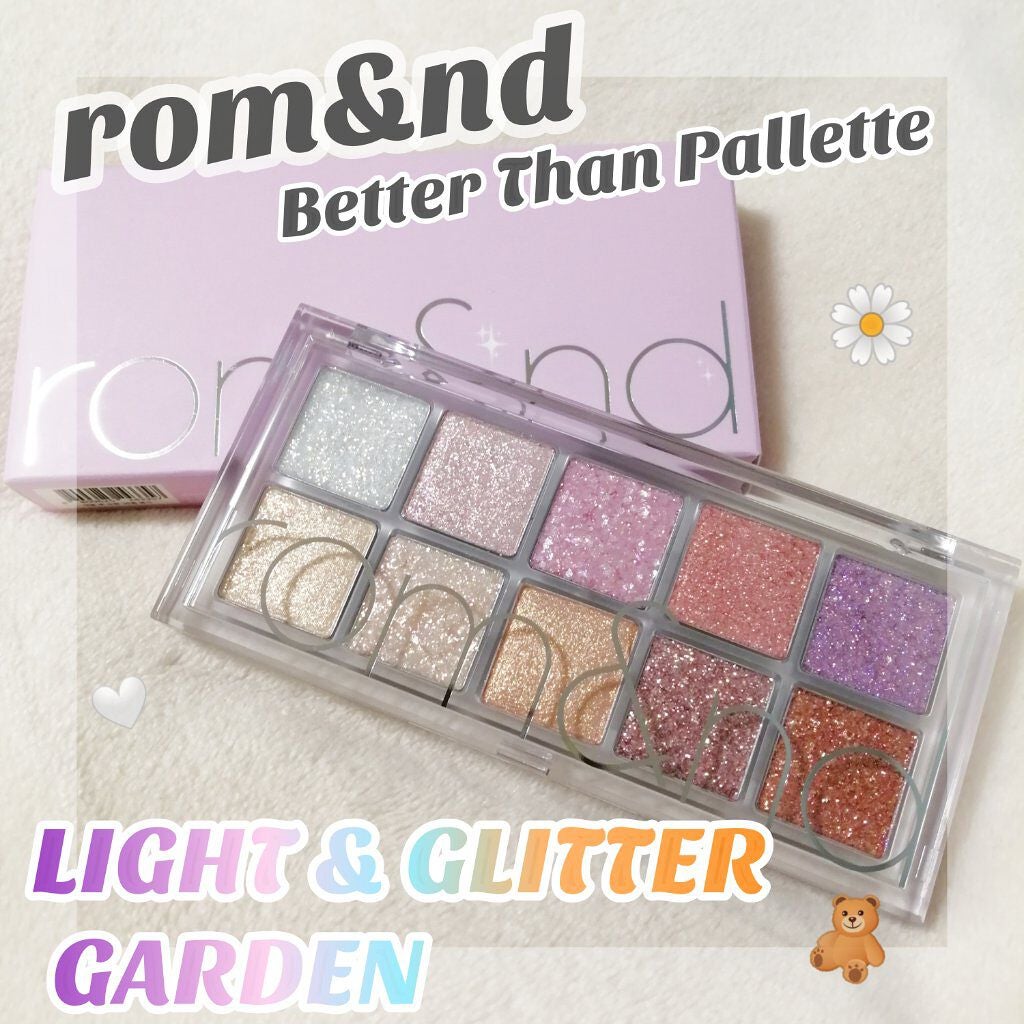 ベターザンパレット/rom&nd/アイシャドウパレットを使ったクチコミ(1枚目)