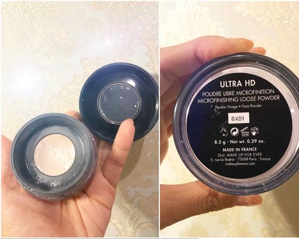 ウルトラHDルースパウダー/MAKE UP FOR EVER/ルースパウダーを使ったクチコミ(2枚目)