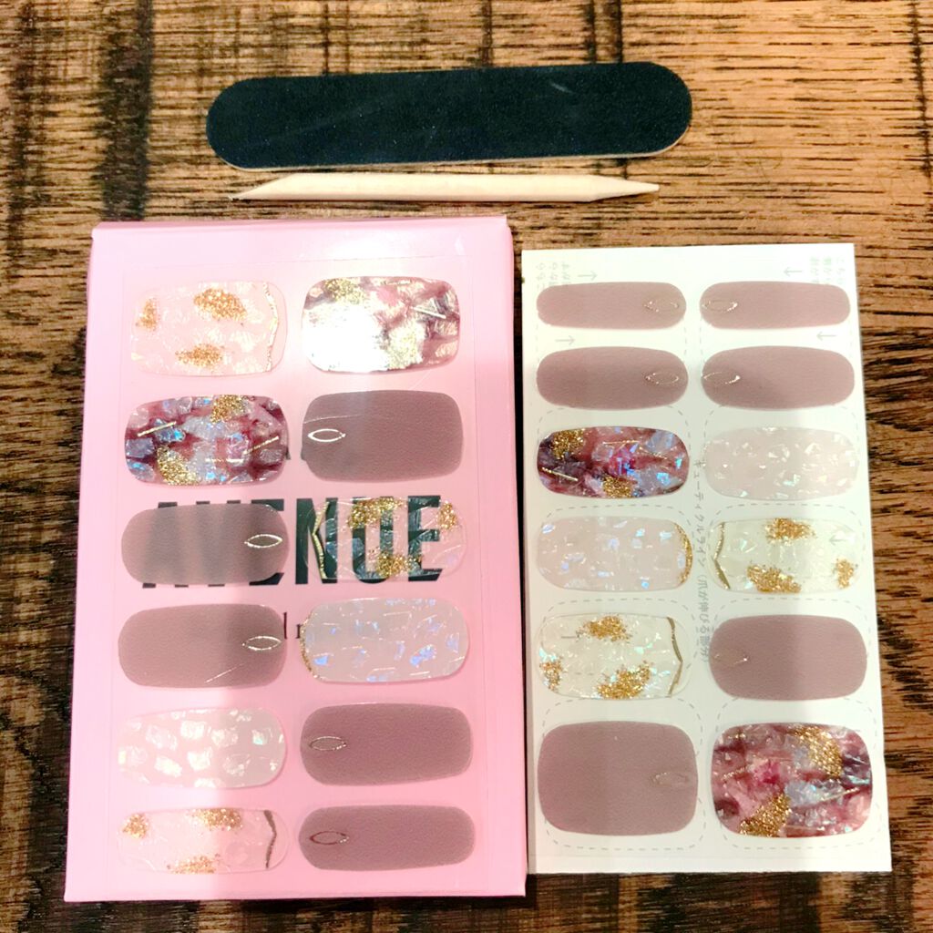 リアルジェルネイルシール/BEAUTY AVENUE/ネイルシールを使ったクチコミ(2枚目)