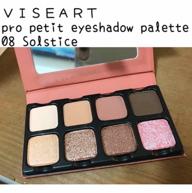 EyeShadow Palette Petit PRO/VISEART/アイシャドウパレットを使ったクチコミ（1枚目）