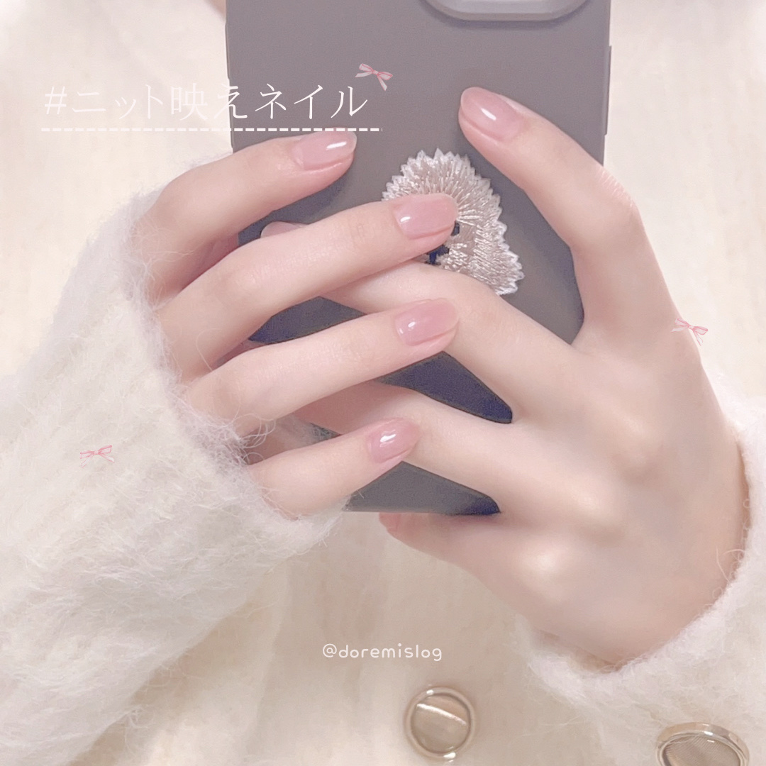 #ニット映えネイル,#セルフネイル,#プチプラネイル,#ネイルのネイルデザイン