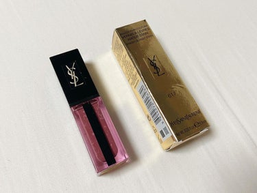 ルージュ ピュールクチュール ヴェルニ ウォーターステイン 617 ダイブ イン ザ ヌード/YVES SAINT LAURENT BEAUTE/口紅を使ったクチコミ（2枚目）