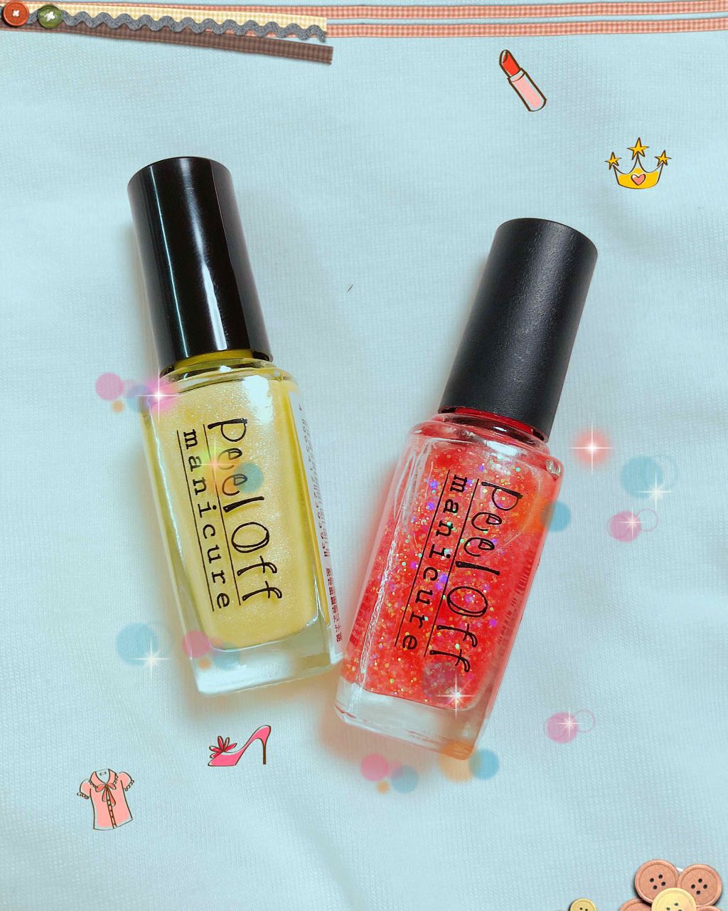 ピールオフマニキュア/キャンドゥ/マニキュアを使ったクチコミ（1枚目）