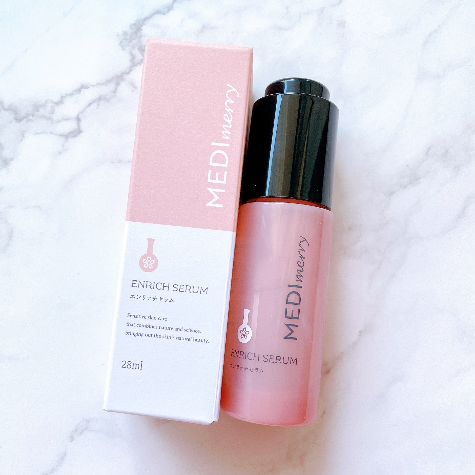メディメリー　エンリッチセラム/MEDIMERRY/美容液を使ったクチコミ（2枚目）