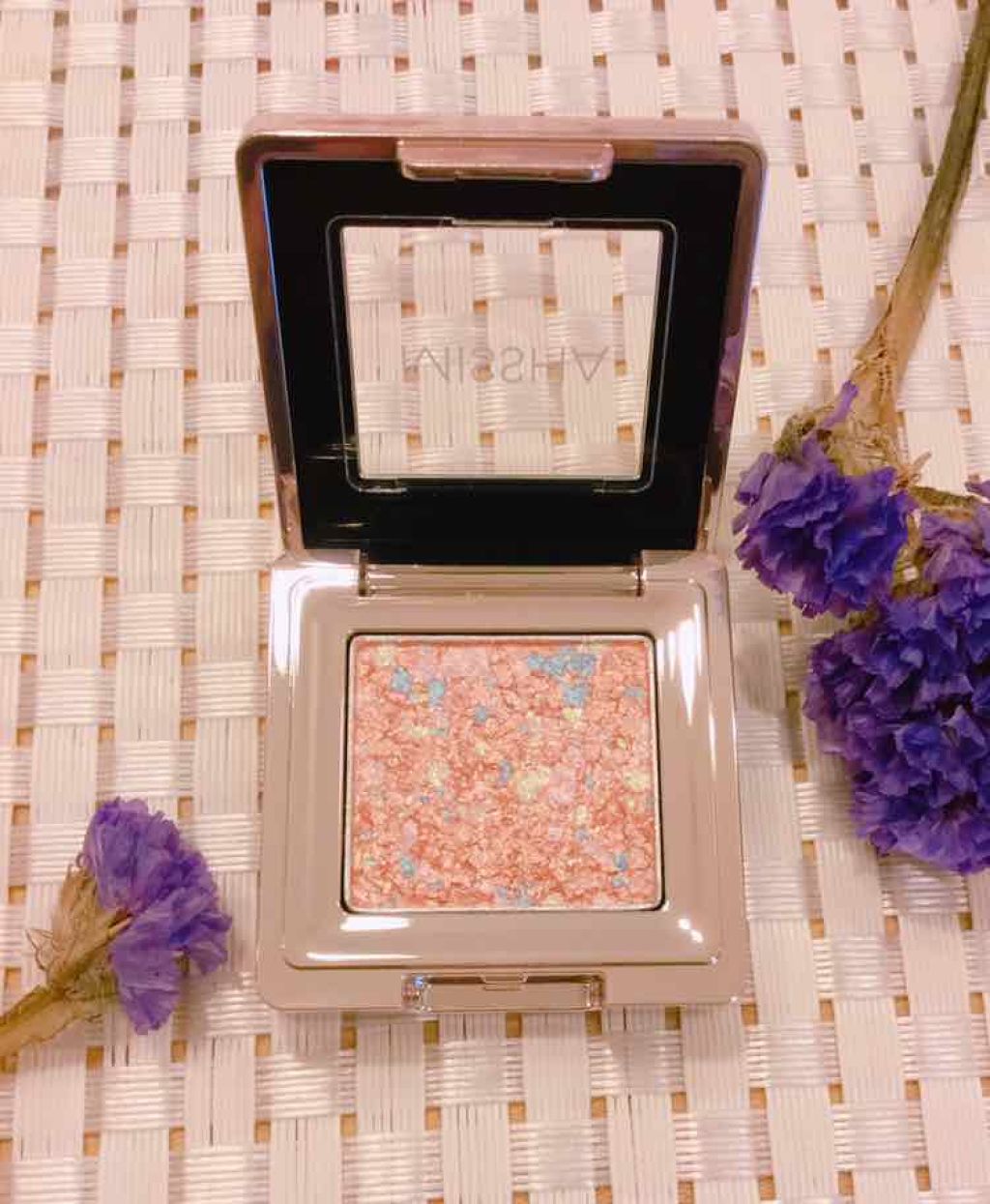 グリッタープリズム シャドウ/MISSHA/グリッターを使ったクチコミ（2枚目）