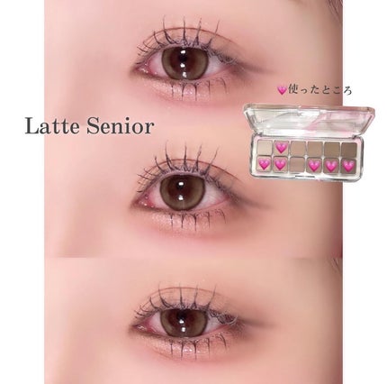 いちごドーナツ on LIPS 「私のお気に入りブランドの1つ✨CLIOのアイシャドウパレット💖..」(6枚目)