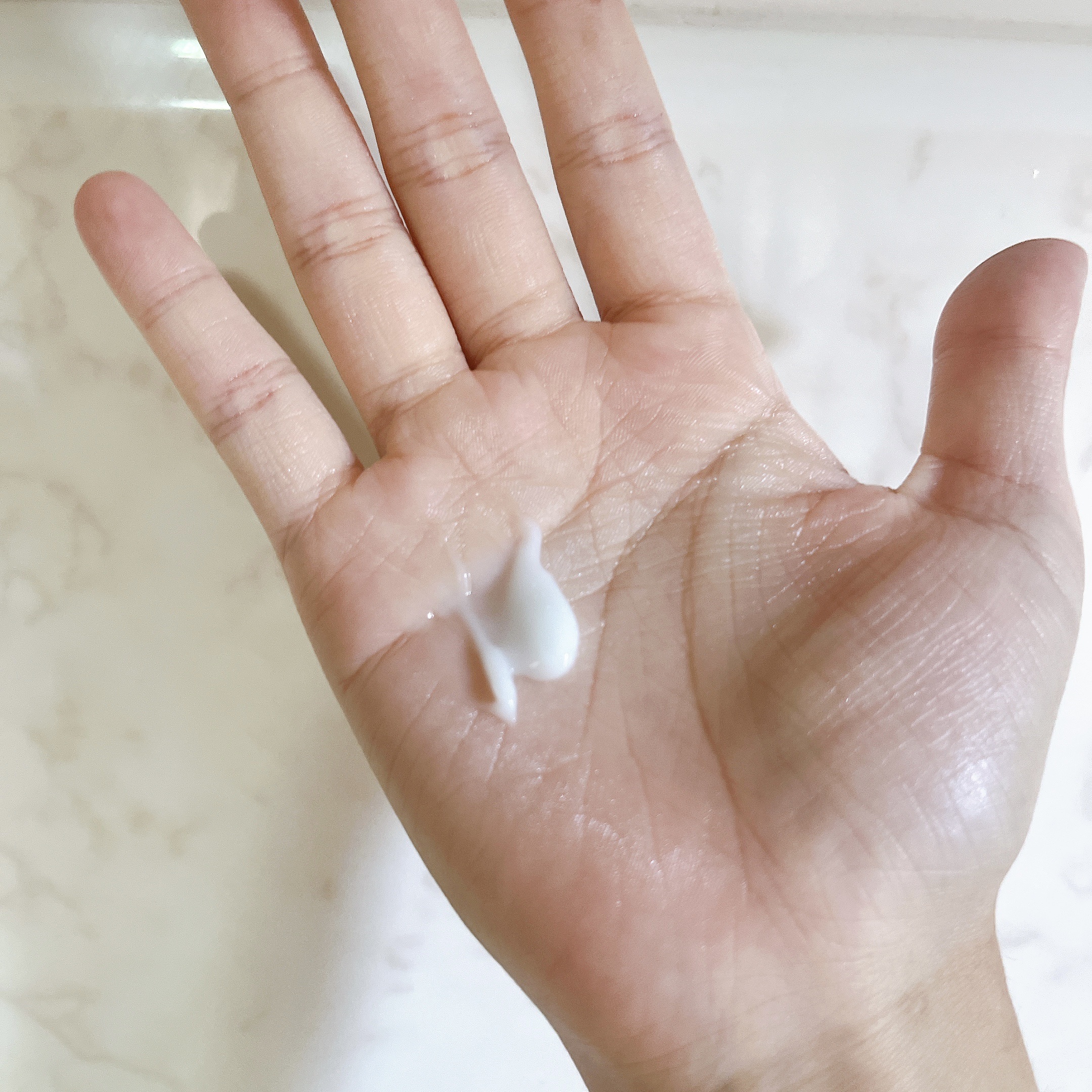 mamonde blue chamomile soothing repair cream/Mamonde/フェイスクリームを使ったクチコミ（2枚目）