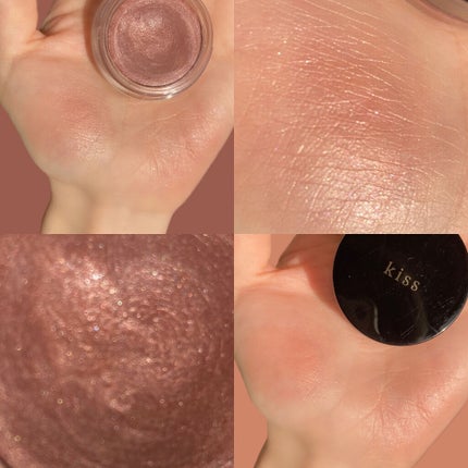 シマリングクリームアイズ/KiSS/ジェル・クリームアイシャドウを使ったクチコミ(4枚目)