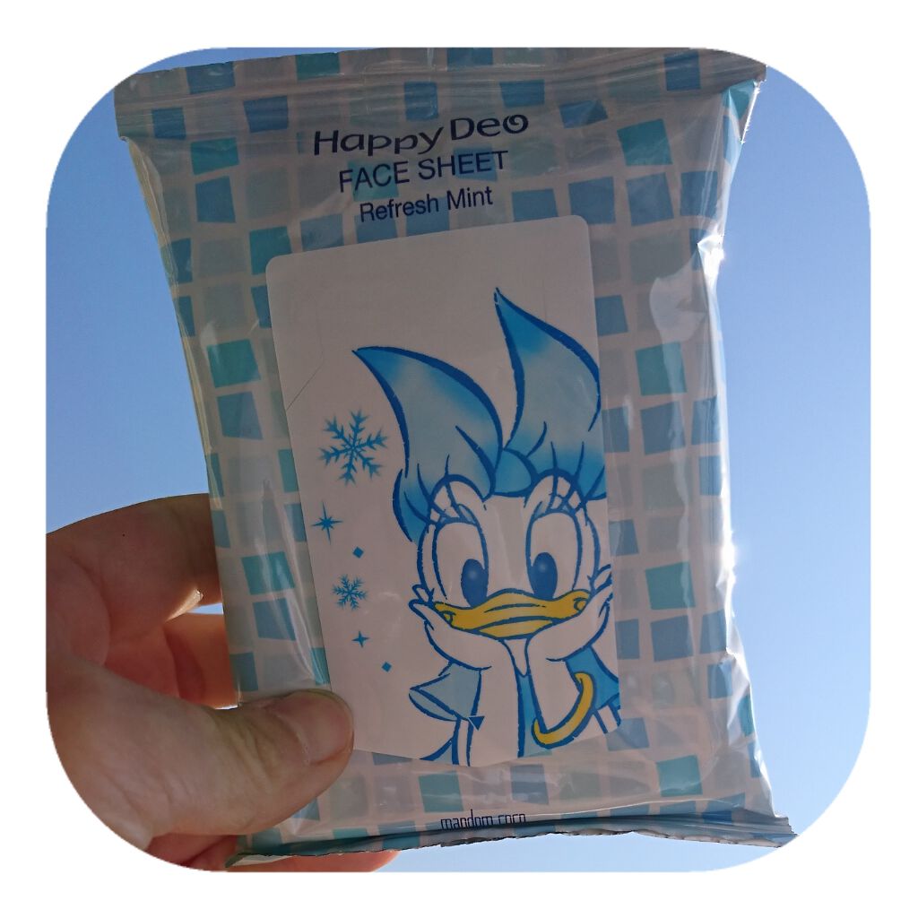 ハッピーデオ フェイスシート/マンダム/ボディシートを使ったクチコミ(1枚目)
