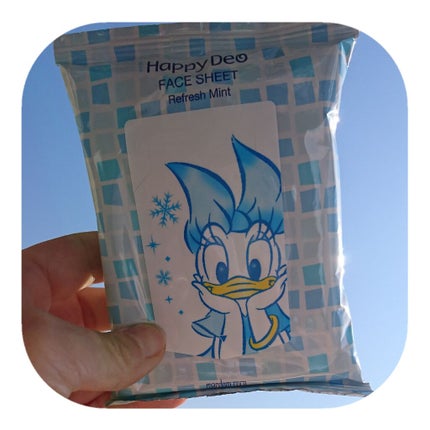 ハッピーデオ フェイスシート/マンダム/ボディシートを使ったクチコミ(1枚目)