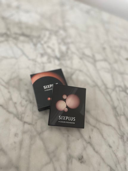 SIXPLUS 4色アイシャドウ/SIXPLUS/アイシャドウパレットを使ったクチコミ(3枚目)