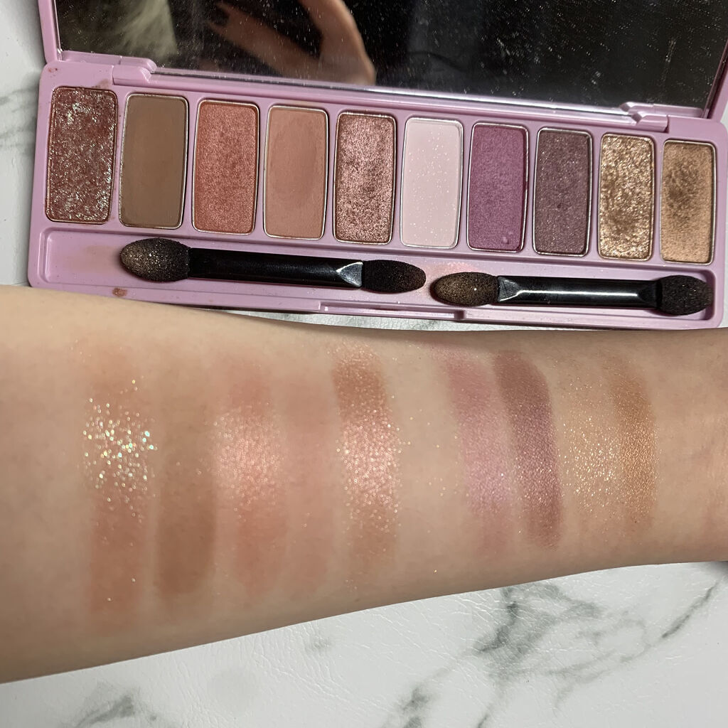 プレイカラー アイシャドウ/ETUDE/アイシャドウパレットを使ったクチコミ（3枚目）