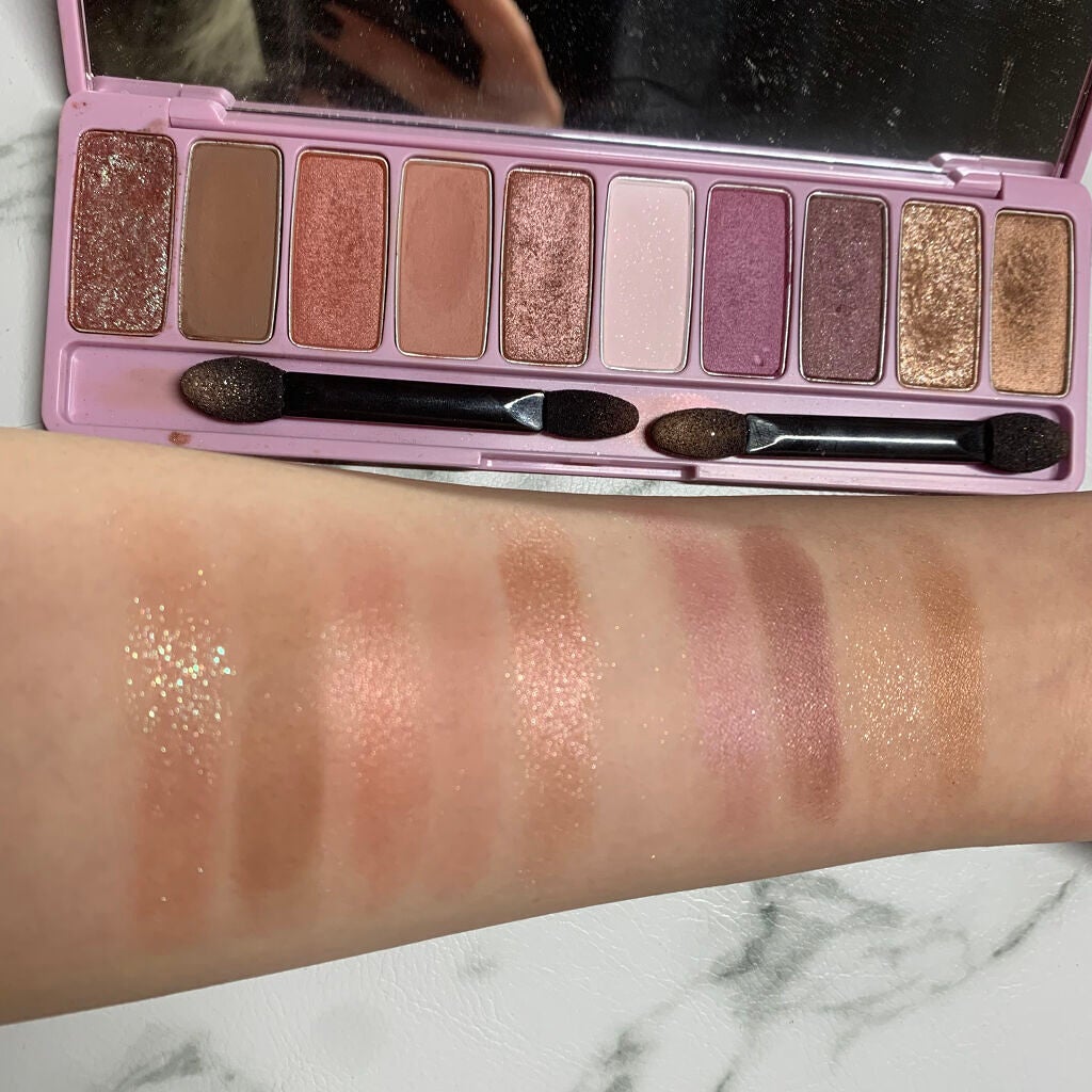 プレイカラー アイシャドウ/ETUDE/アイシャドウパレットを使ったクチコミ(3枚目)