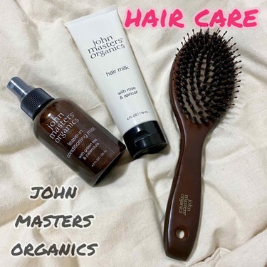 コンボパドルブラシ/john masters organics/ヘアブラシを使ったクチコミ（1枚目）