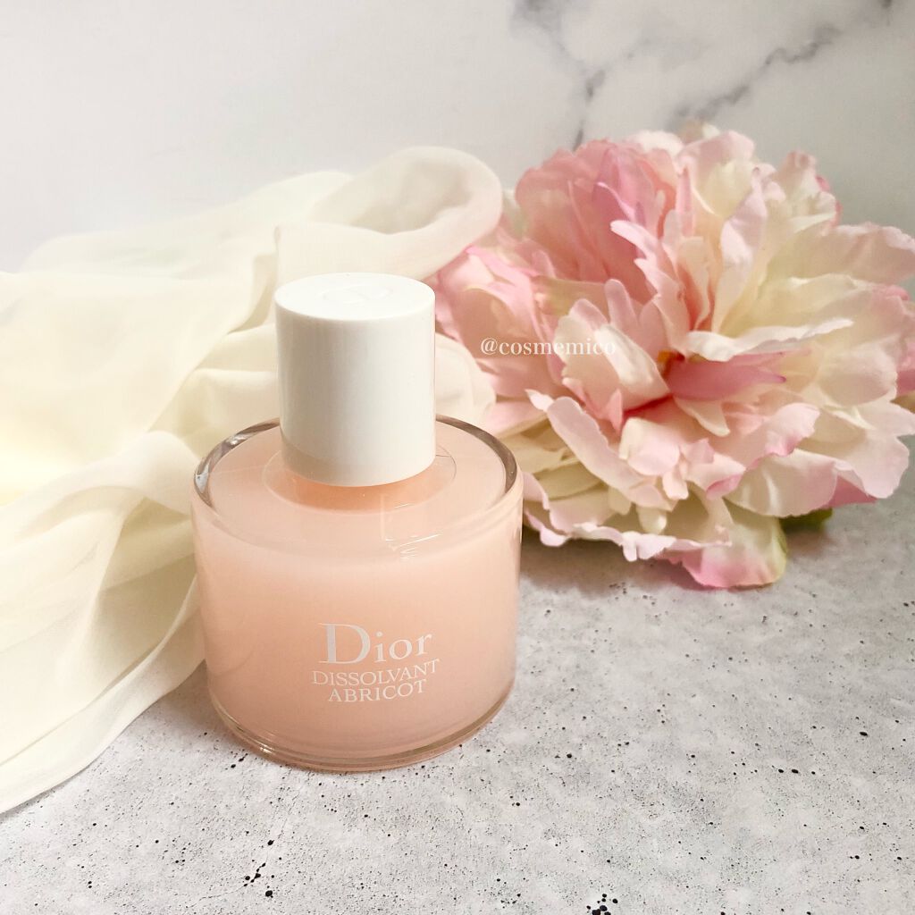 ネイル リムーバー アブリコ/Dior/除光液を使ったクチコミ（1枚目）