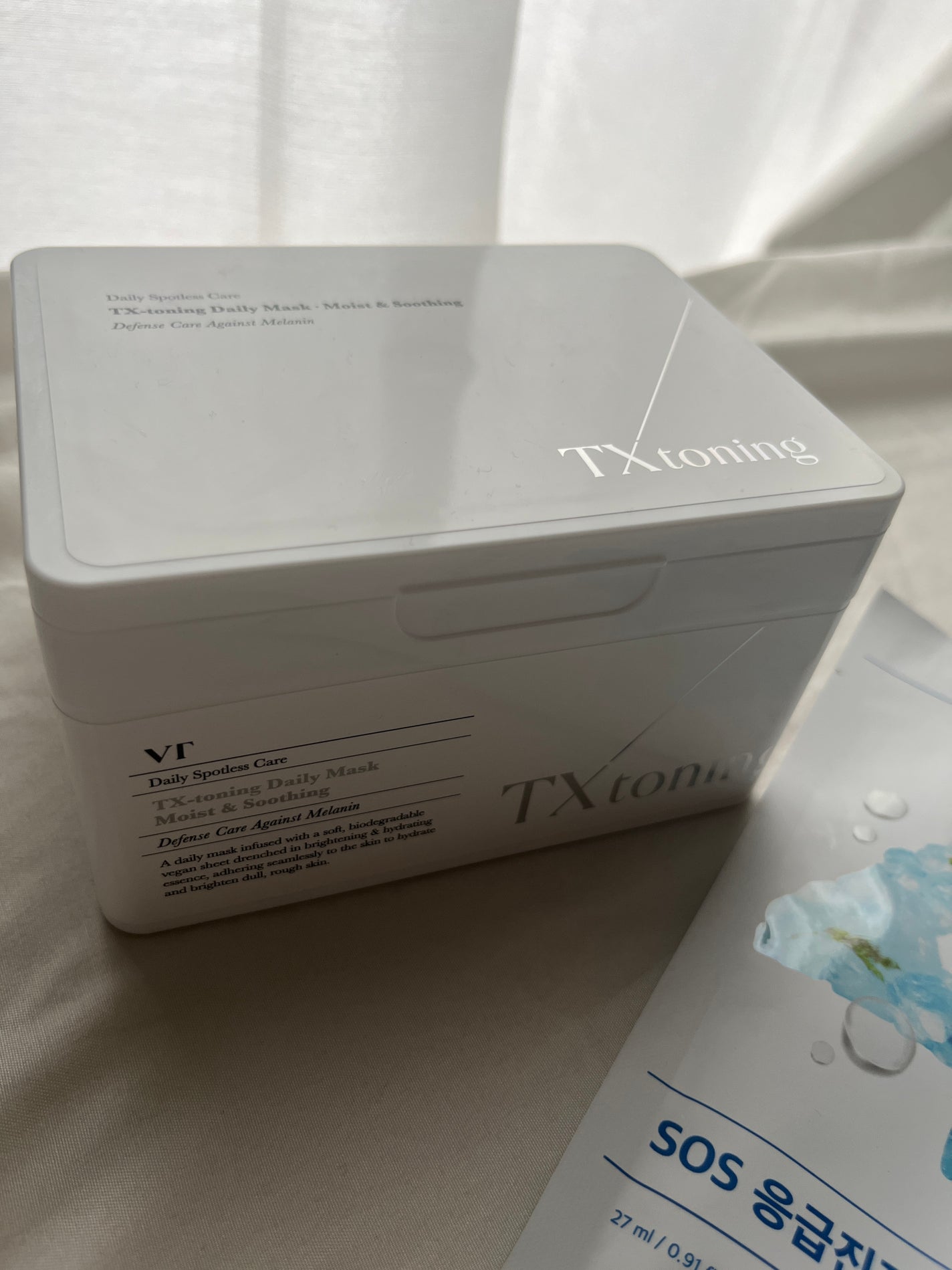 4番 ひんやりクーリングシートマスク/numbuzin/シートマスク・パックを使ったクチコミ(2枚目)