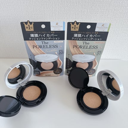 毛穴パテ職人 ポアレス クッションファンデーション/毛穴パテ職人/クッションファンデーションを使ったクチコミ(5枚目)