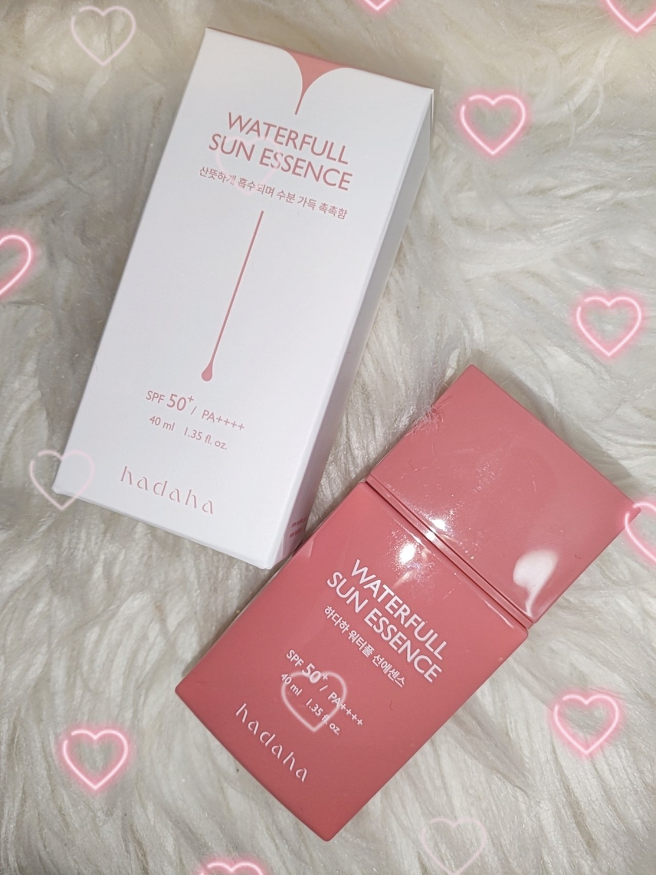 ウォーターフルサンエッセンス/hadaha/日焼け止めローションを使ったクチコミ（1枚目）