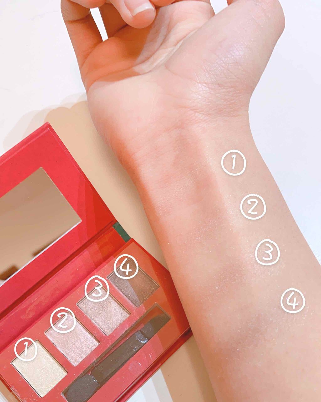 #036 アイシャドウ Palette/AWESOME STORE/アイシャドウパレットを使ったクチコミ(1枚目)