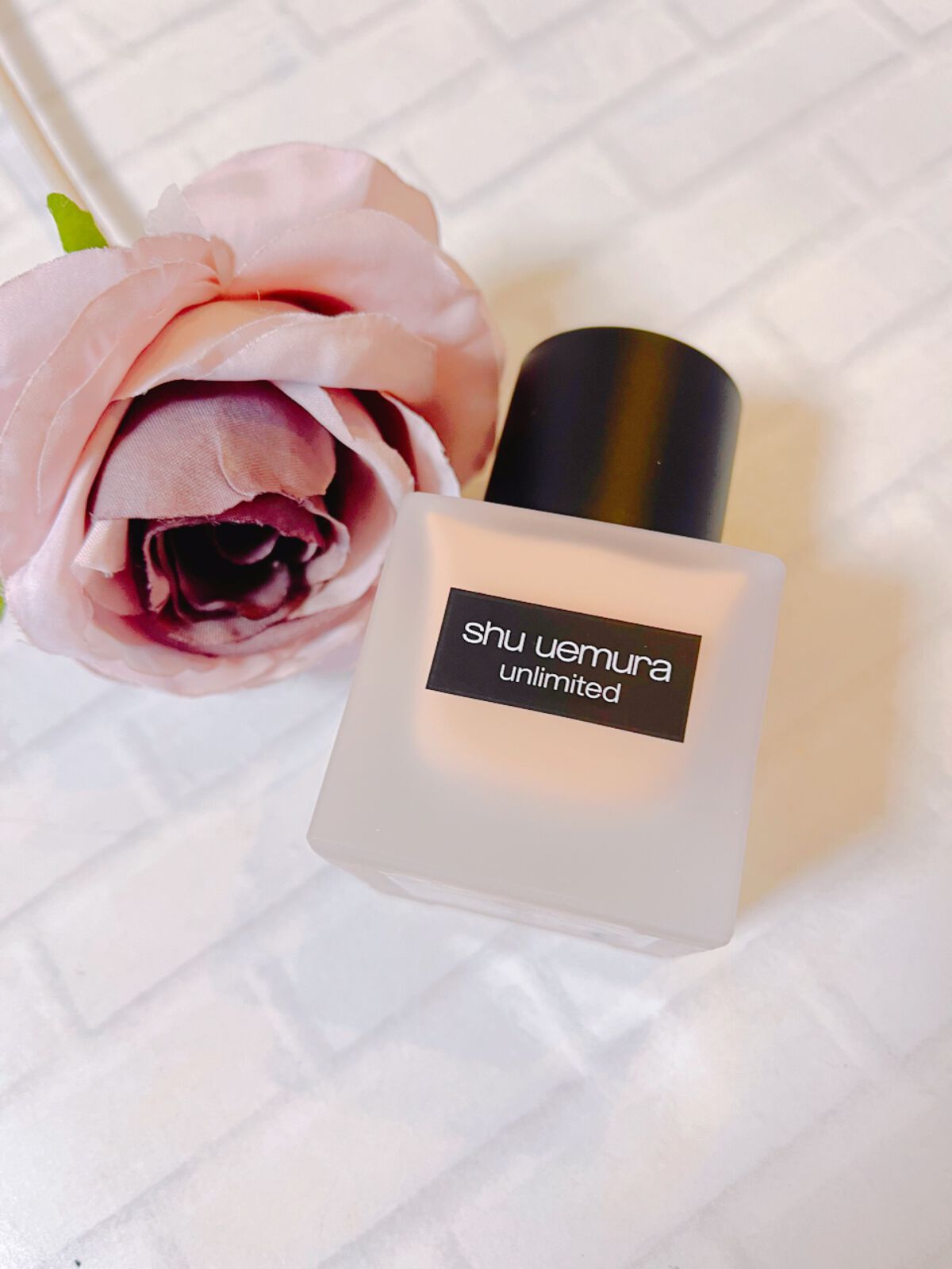 （旧）アンリミテッド ラスティング フルイド/shu uemura/リキッドファンデーションを使ったクチコミ（1枚目）