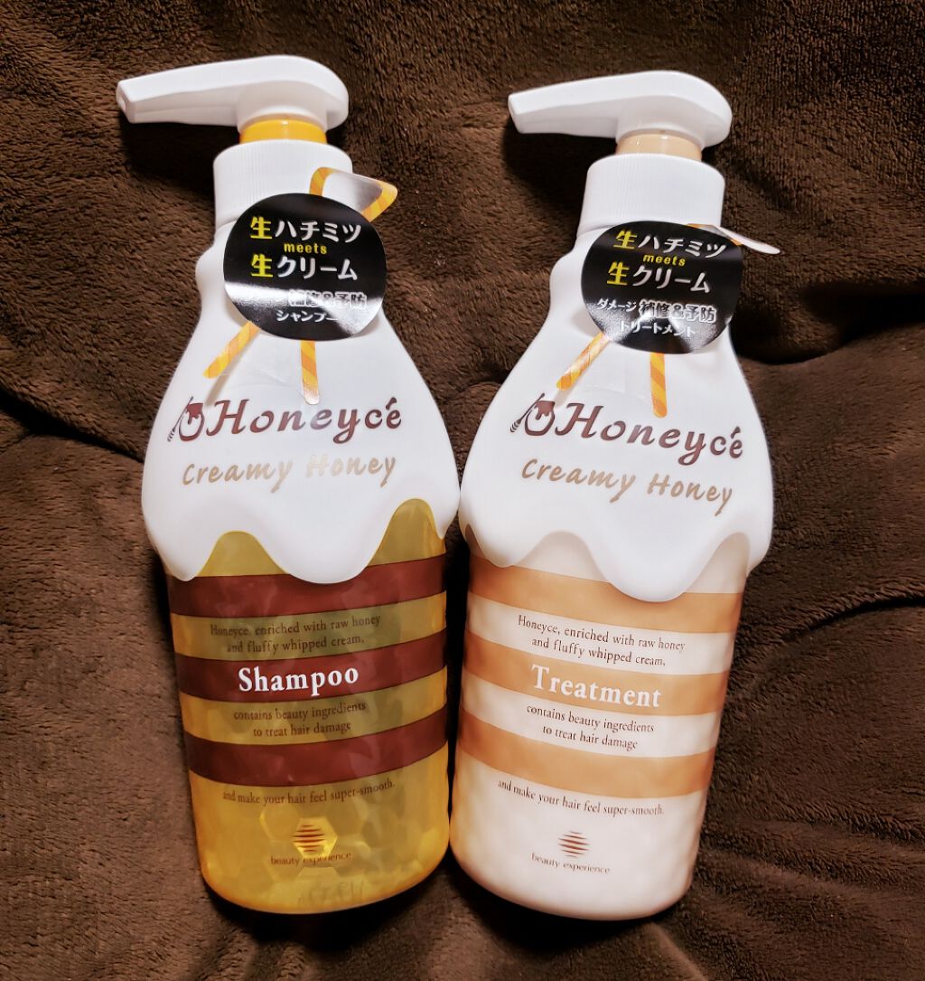 クリーミーハニー シャンプー/トリートメント/ハニーチェ/市販シャンプーを使ったクチコミ（1枚目）