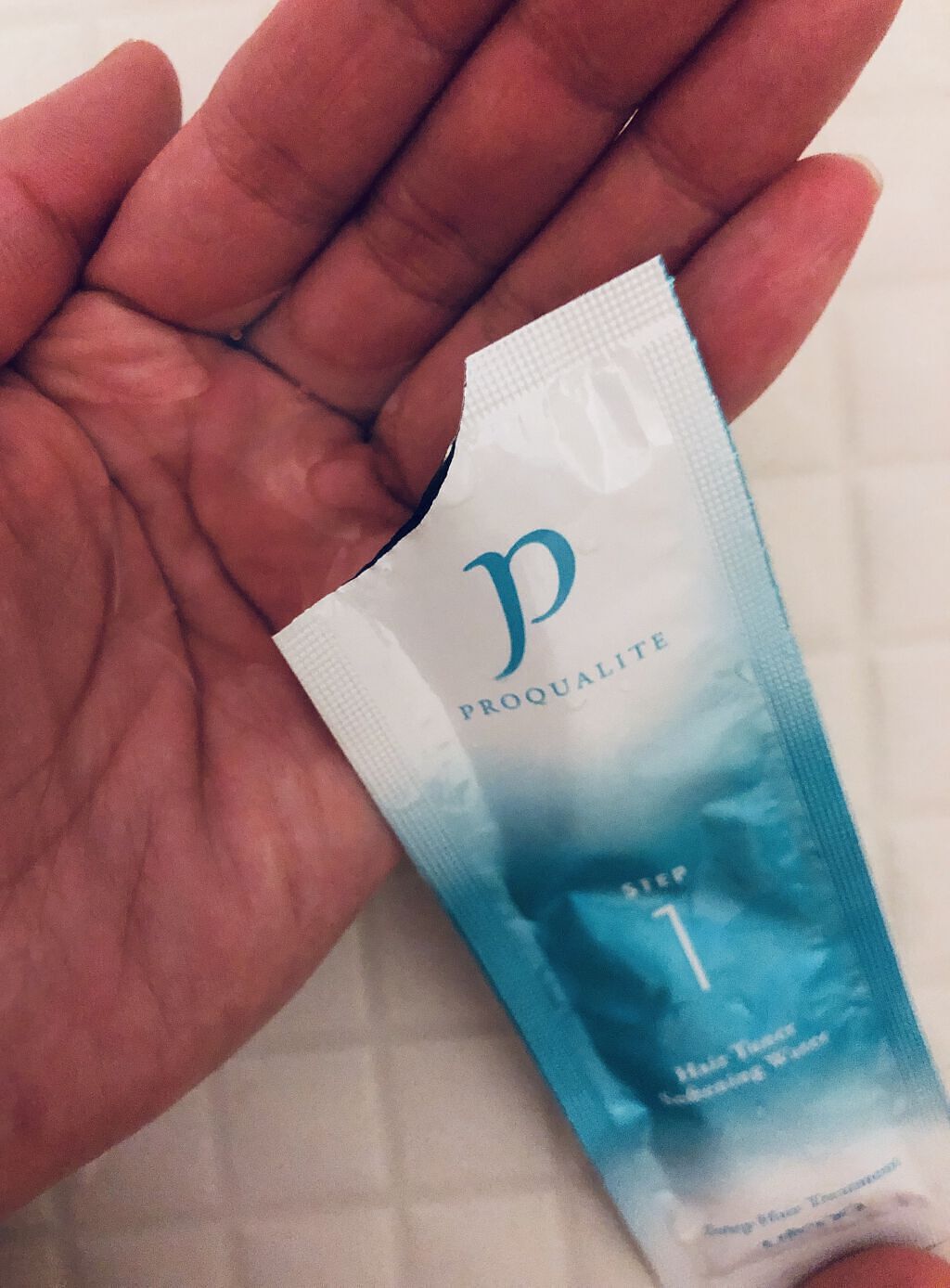 ヘアチューナー/プロカリテ/洗い流すヘアトリートメントを使ったクチコミ（3枚目）