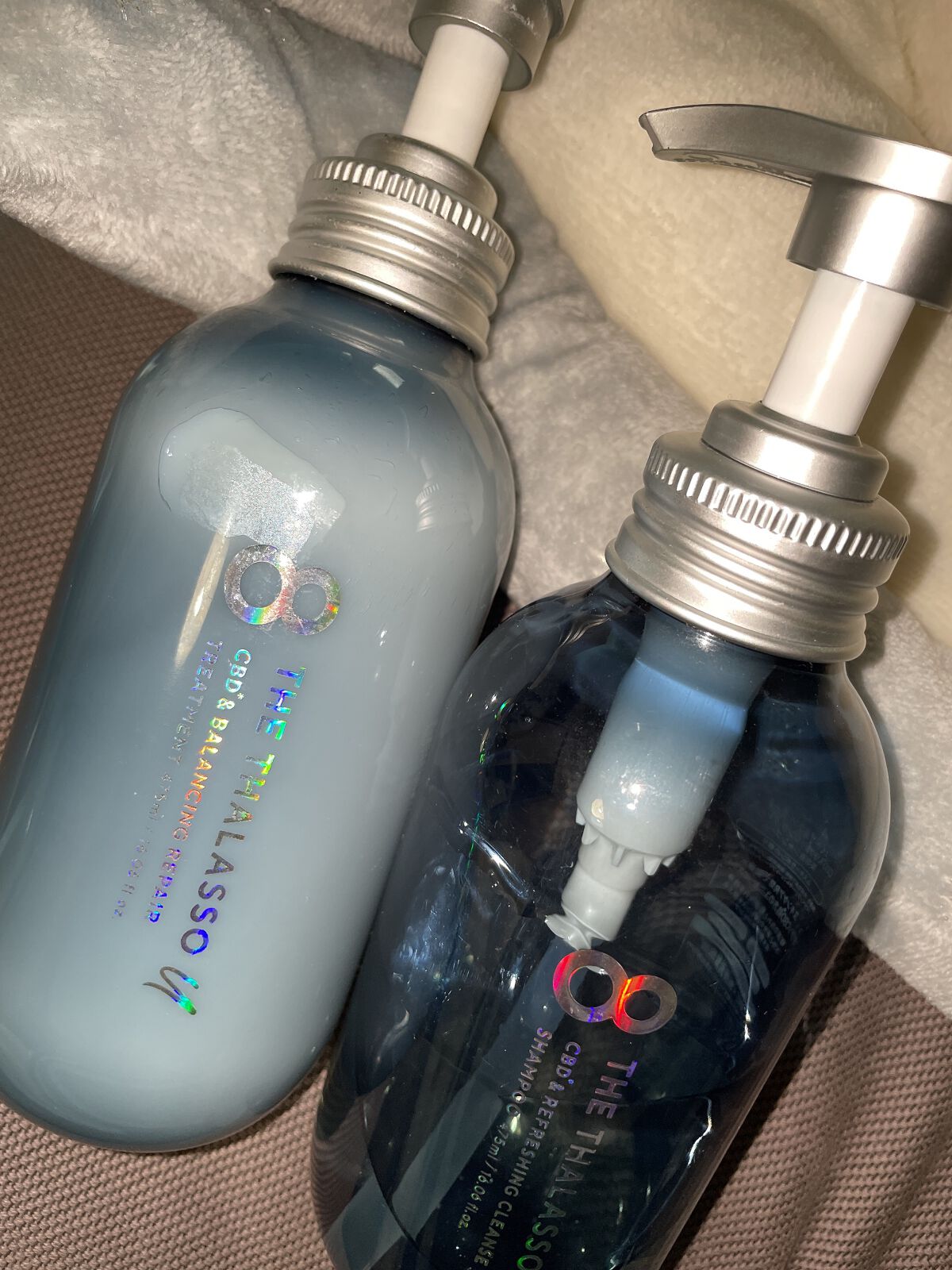 エイトザタラソ ユー CBD&リフレッシング クレンズ 美容液シャンプー/CBD&バランシング ダメージリペア 美容液ヘアトリートメント/エイトザタラソ/市販シャンプーを使ったクチコミ(1枚目)