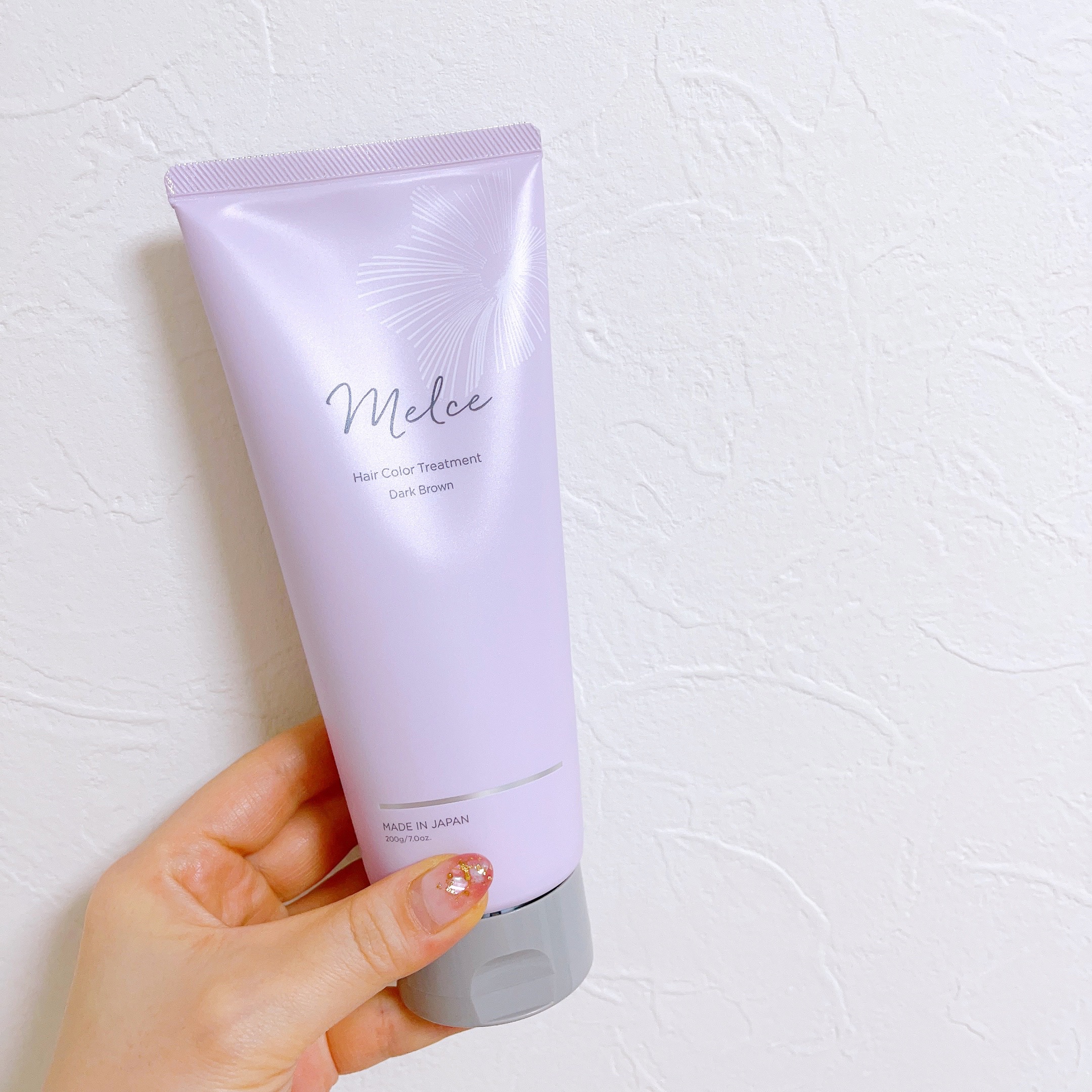 MELCE ヘアカラートリートメントのクチコミ「まだそんなに白髪はないのですが…🙃

自宅で🏠
簡単にトリートメントするみたいに
染められて
.....」（1枚目）