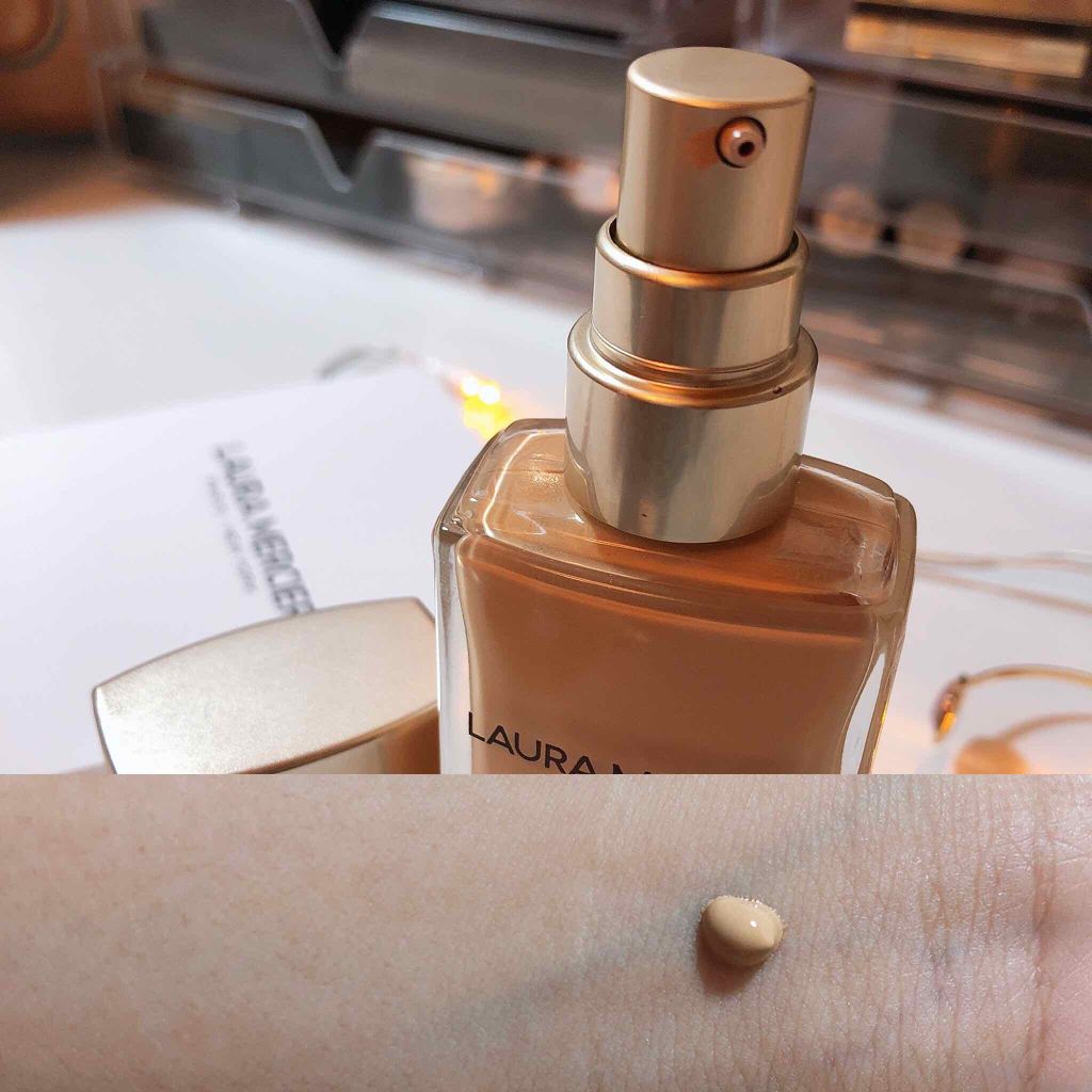 フローレス ルミエール ラディアンス パーフェクティング ファンデーション/ローラ メルシエ/リキッドファンデーションを使ったクチコミ(2枚目)