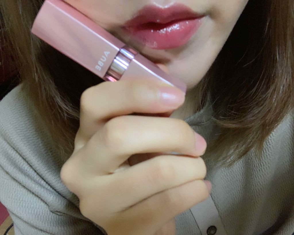 なめらか質感ひと塗りルージュ/AUBE/口紅を使ったクチコミ(2枚目)