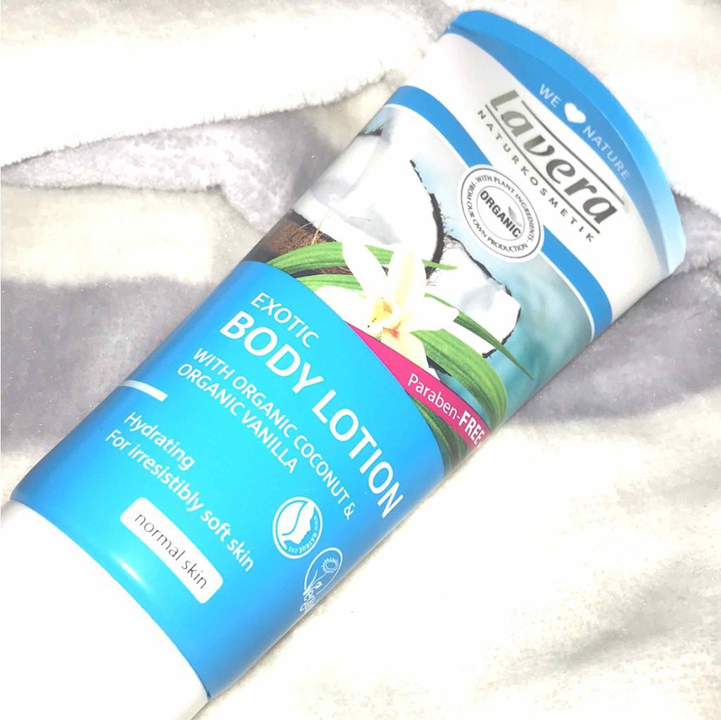 ボディローション バニラココナッツ/ラヴェーラ/ボディローションを使ったクチコミ（1枚目）