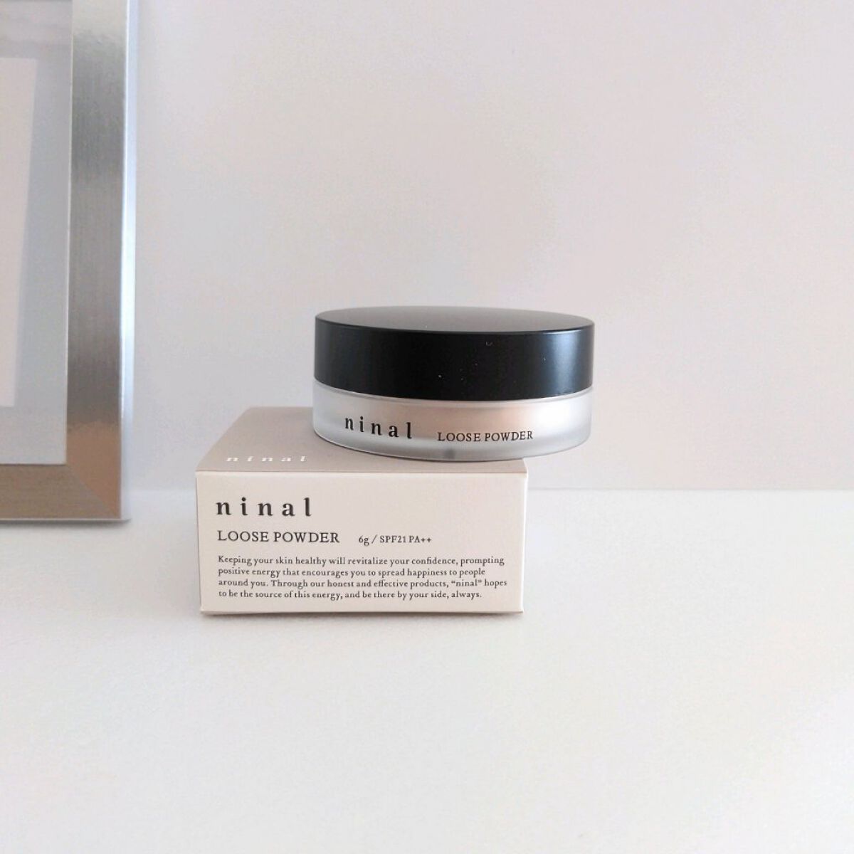 ninal ルースパウダー 00/ninal/ルースパウダーを使ったクチコミ（1枚目）