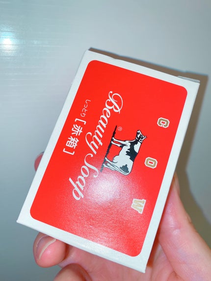 赤箱 (しっとり)/カウブランド/洗顔石鹸を使ったクチコミ(1枚目)