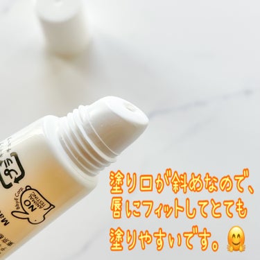 ママバター リップトリートメントオレンジのクチコミ「ブランド：MAMABUTTER ママバター
品名：リップトリートメント
香り：オレンジ
容量：.....」（3枚目）