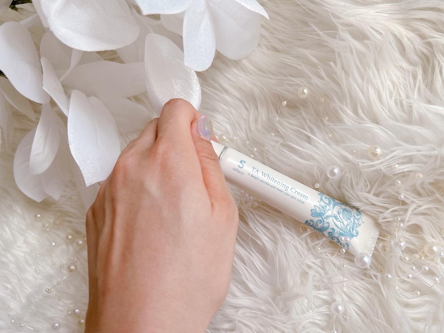 TAホワイトニングクリーム/sallacce/フェイスクリームを使ったクチコミ(6枚目)