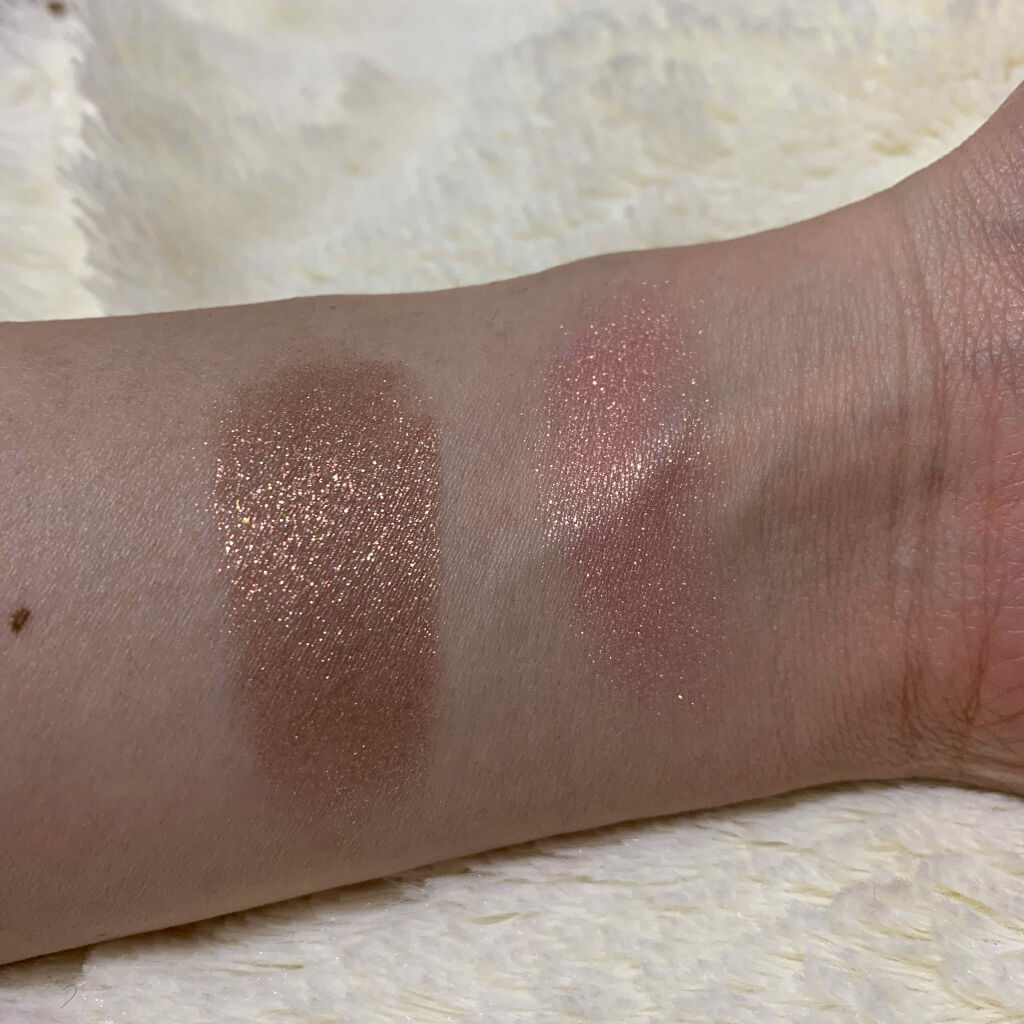 グリッタープリズム シャドウ GBR04 ショコラプリズム/MISSHA/グリッターを使ったクチコミ（2枚目）