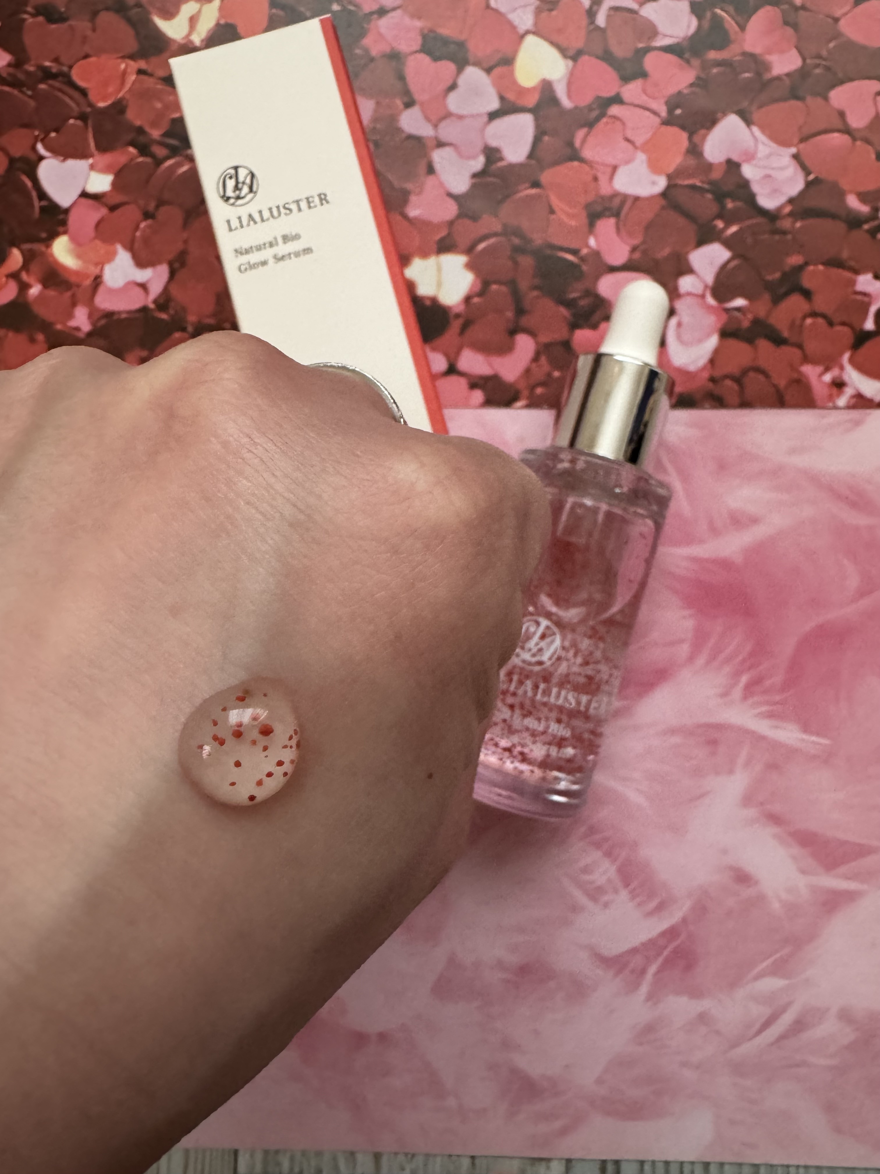 ナチュラルビオグロウセラム/LIALUSTER/美容液を使ったクチコミ（3枚目）