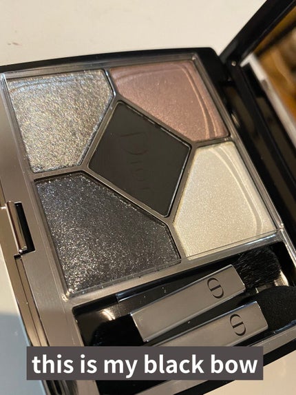 【旧】サンク クルール クチュール 079 ブラック ボウ/Dior/アイシャドウパレットを使ったクチコミ(1枚目)