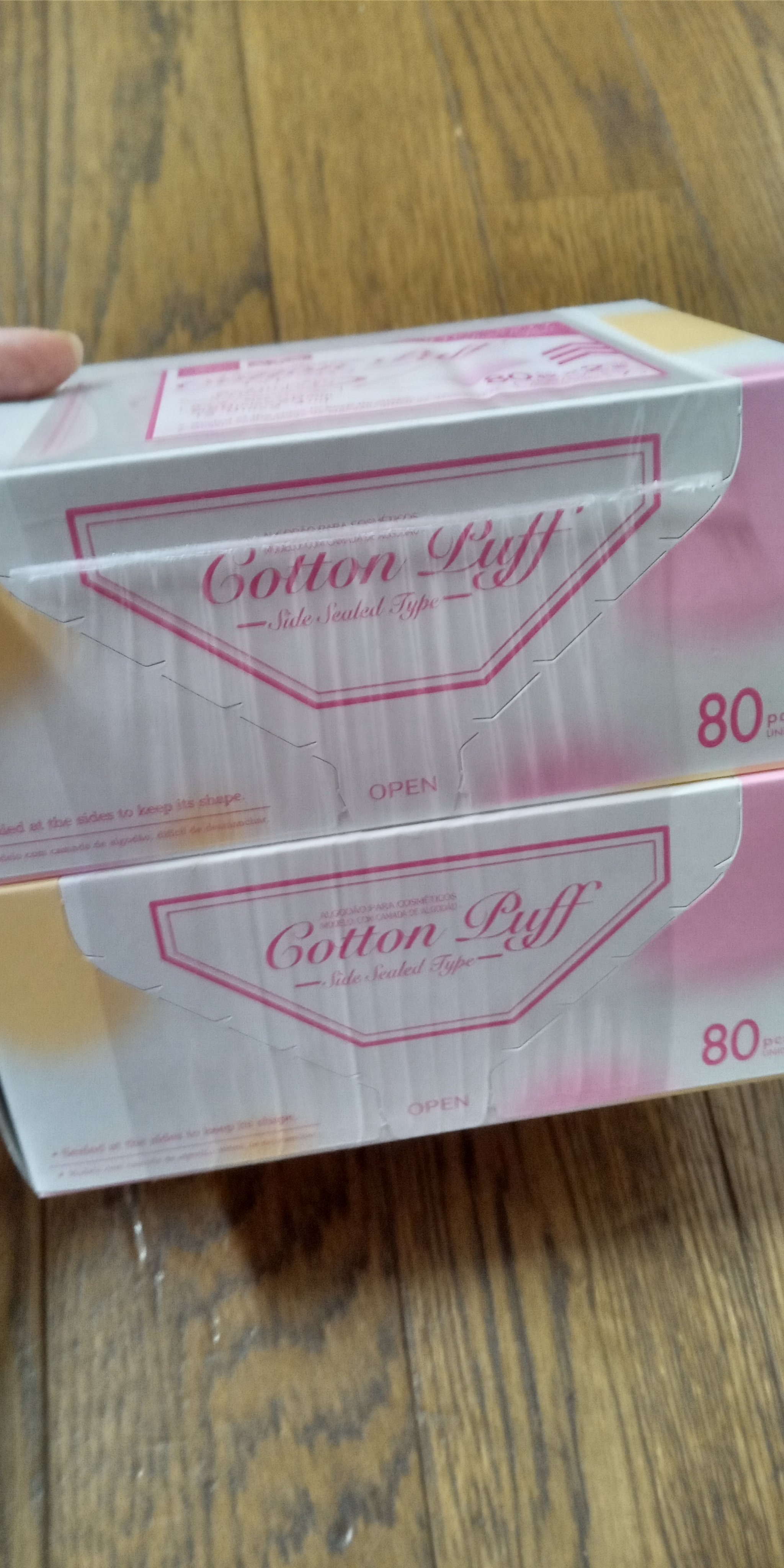 コットンパフ サイドシールタイプ/DAISO/その他を使ったクチコミ（2枚目）