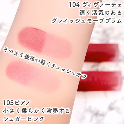 マダムバタフライコレクション ブラーニングリップベール/Dinto/口紅を使ったクチコミ(5枚目)